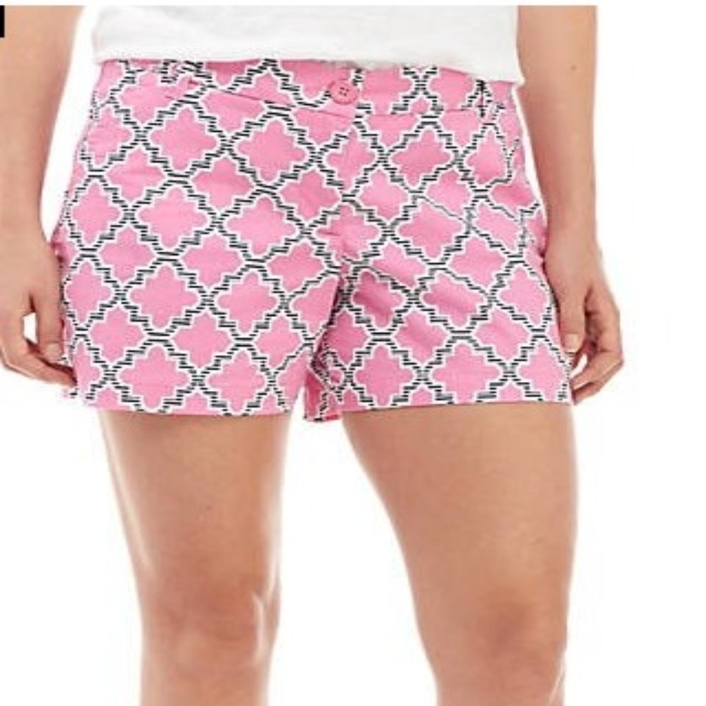 Crown & Ivy Pink Shorts